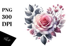 Rose Heart PNG Product Image 1
