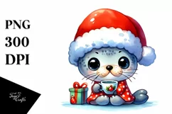 Expressive Baby Seal, High-Res PNG Product Image 1