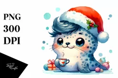 Expressive Baby Seal, High-Res PNG Product Image 3