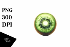 Colorful Whimsical Kiwi Sticker Clipart Product Image 1