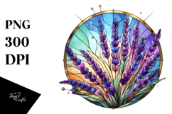 Stained Lavender Material PNG Product Image 1