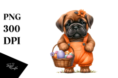 Expressive Baby Bullmastiff, PNG Product Image 1