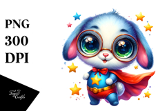 Quirky Rabbit, High-Quality PNG Product Image 1