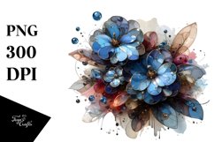 Glossy Impatiens Abstract Product Image 1