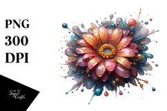 Abstract Gerbera Clipart Product Image 3