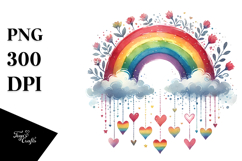 Sketchy Rainbow, Transparent PNG Product Image 1