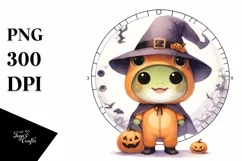 Simple Baby Frog, Halloween PNG Product Image 3