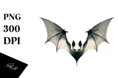 Digital Painting Simple Image BAT PNG Product Image 1