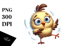 Dancing Bird, Soft PNG Product Image 1