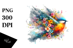 Bird Painting, Transparent PNG Product Image 1