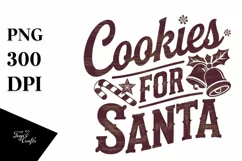 Cookies for Santa Christmas Png Product Image 1