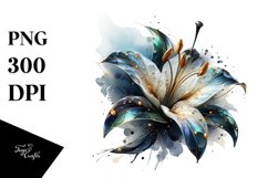 Glossy Lily Clipart Product Image 3