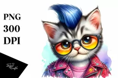 Playing Baby Cat in Style, Transparent PNG Product Image 1
