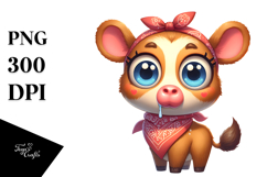 Bear with Bandana, Soft PNG Product Image 1
