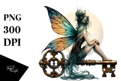 Watercollor Gothic Fairy, 20 oz Tumbler Product Image 1