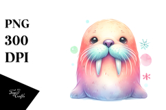 Cute Walrus | Clipart Product Image 1