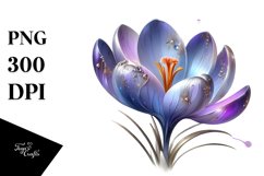 Glossy Crocus Shiny Material and Splash | Sublimation Product Image 1