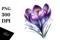 Glossy Crocus Shiny Material and Splash | Sublimation Product Image 1