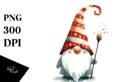Retro Quirky Gnome, Transparent PNG Product Image 1