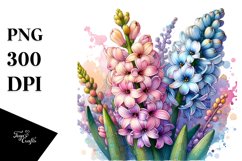 Vibrant Hyacinth PNG Product Image 3
