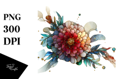 Stained Marigold PNG Product Image 1