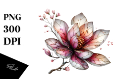 Magnolia Artwork PNG Product Image 1
