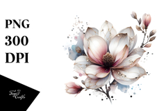 Magnolia Artwork PNG Product Image 1