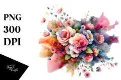 Colorful Flower, Flowers PNG Product Image 1