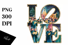 Vibrant Love Clipart PNG Product Image 1