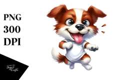 Cute Cartoon Dog PNG Product Image 1