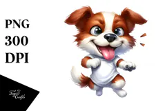 Cute Cartoon Dog PNG Product Image 1