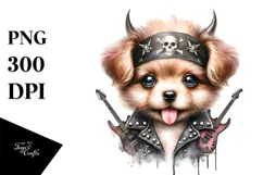 Energetic Baby Puppy, Transparent PNG Product Image 1