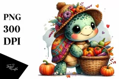 Colorful Quirky Autumn Vegetables | Clipart Product Image 1