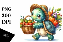 Colorful Quirky Autumn Vegetables | Clipart Product Image 3