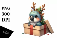 Colorful Macaw with Cool Haircut PNG Product Image 3