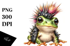 Energetic Baby Frog, Transparent PNG Product Image 1