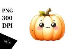 Cute Pumpkin Ghost PNG Product Image 1