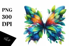 Vibrant Butterfly, Transparent PNG Product Image 1