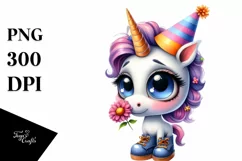 Expressive Shy Party Hat Large Shoes | Clipart Product Image 3