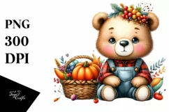 Colorful Quirky Autumn Vegetables | Clipart Product Image 1