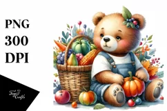 Colorful Quirky Autumn Vegetables | Clipart Product Image 3