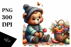 Colorful Quirky Autumn Vegetables | Clipart Product Image 3
