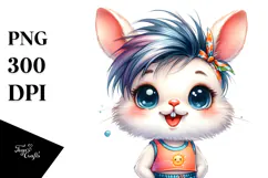 Cute Baby Bunny, High-Res PNG Product Image 1