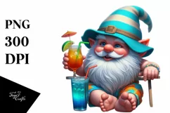 Detailed Pastel Gnome Beach Wear Soda Product Image 3