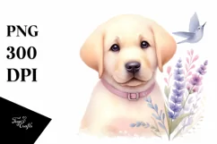 Labrador Retriever Pastel Art | Sublimation | Clipart Product Image 3