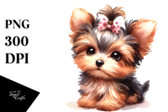 Happy Baby Yorkipoo PNG Product Image 1
