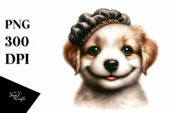 Detailed Puppy Watercolor Clipart Product Image 3