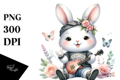 Energetic Baby Bunny, Transparent PNG Product Image 1