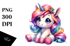 Cute Baby Unicorn in Style Product Image 1