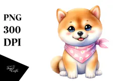 cute Shiba Inu PNG Product Image 1